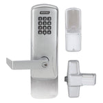 CO-100-993R-70-KP-RHO Electronic Rim Exit Device Trim with Keypad, Rhodes Lever