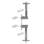 2962 Automatic Flush Bolt Set for Wood Doors