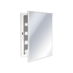 8340 Recessed Medicine Cabinet, Enameled Steel, 18-1/4"W x 24-1/4"H