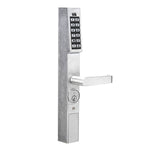 DL1300 Pushbutton Trim for Narrow Stile Aluminum Doors with Audit Trail