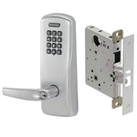 CO-100-MS-40-KP-ATH Electronic Mortise Lock with Keypad, Privacy Function, Athens Lever