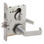 L9440 06A Privacy with Deadbolt Mortise Lock, 06 Lever, A Rose