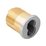 R28106-2 SFIC Mortise Cylinder Housing, 6-Pin, 1-1/4" Length, Adams Rite Cam