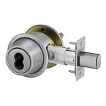 B560J Single Cylinder Deadbolt, Less Full Size Interchangeable Core