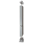 424/UL424 96" Rectangular Steel Fire Exit Mullion