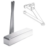 8916 SDST Door Closer with Heavy Duty Parallel Springstop Arm with Thumb Turn Hold Open
