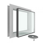 VLFEZIG Vision Lite Kit PAK with 1" Clear Insulated Safety Glass