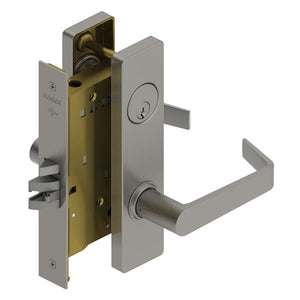 Hager 3800 Series Mortise Locks with Escutcheon Lever Trim