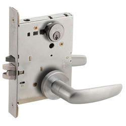 Schlage L Series w/ 07A Sectional Rose Lever Trim