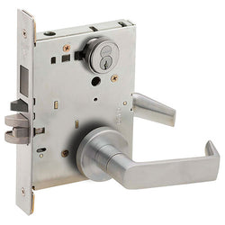 Schlage L Series w/ 06A Sectional Rose Lever Trim