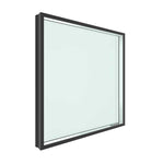 1" Thick Clear Insulated Tempered Safety Glass Unit, Each Pane 3/16"