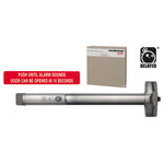 Advantex 10 EE Delayed Egress Alarmed Rim Exit Device, Includes 24VDC Power Supply