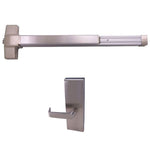 1000R x LE-08A Rim Exit Device with Escutcheon Passage Lever