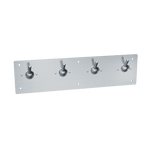 129 Security Clothes Hook & Strip, Front Mount, Surface Mounted