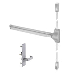 1810(F) x AU428F Surface Vertical Rod Exit Device with Passage Lever Trim