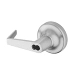 B-AU-441F Exit Device Night Latch Lever Trim, Prepped for SFIC Interchangeable Core