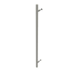 AP421 Architectural Door Ladder Pull, 1-1/4" Diameter, Straight Standoffs, Square Ends