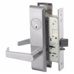 AUCN 8817-2FL Apartment, Exit, or Public Toilet Mortise Lock with Augusta Lever, CN Escutcheon