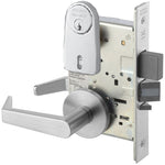 AUR 8820FL Hotel Guest Mortise Lock with Augusta Lever, Standard Rose