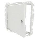 BNWL Architectural Access Door, Drywall Bead Flange, Key Operated Cam Lock