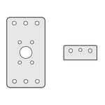 401 Shim Kit for 2200 Series Rim Exit Devices