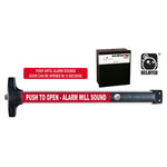 V40 EE Delayed Egress Alarmed Rim Exit Device, Includes 24VDC Power Supply