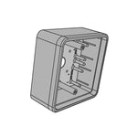 8310-867S Surface Mount Box, 4-3/4" Square