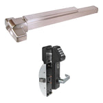 M9900LITE Panic Rim Exit Device with IQ7LITE Keypad Lever Trim