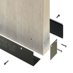 9590 Fire Door Bottom Excessive Gap Solution, Door Sweep and Shoe