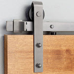 BLD-FT01 Flat Track Sliding Door Hardware System for Wood Doors