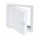 PFI-00 Fire-Rated Insulated Access Door with Exposed Flange, Ring/Tool Key-Operated Slam Latch, Piano Hinge