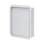 BRWC Recessed Access Door, Drywall Flange, Screwdriver Cam Latch