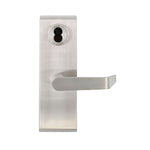 TDE-08-SFIC Escutcheon Lever Trim for TDE 1000/2000 Series Exit Devices, Prepped for SFIC, Less Core