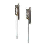 3810 x 3810 Automatic Flush Bolt Set for Metal Doors