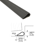 488S-BK Silicone Self-Adhesive Weatherstripping - Black