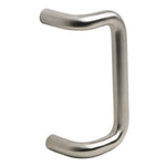 8190HD-0 90° Offset Solid Door Pull - 1″ Diameter, 10″ CTC