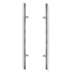 PR-9266/PR-9266F Straight Long Ladder Door Pull Pair, Back-to-Back Mount