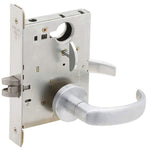 L9040 17A Privacy Mortise Lock, 17 Lever, A Rose