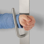 AP1007 Arm Pull with Plate, Hands-Free Door Pull