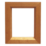 VWLH Woodlite Slimline Steel Vision Lite Frame with Wood Veneer for 3/16" to 5/16" Glass, 1-3/4" Thick Door
